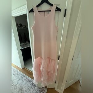 Aje Elations Knit Maxi Dress | Pastel Pink